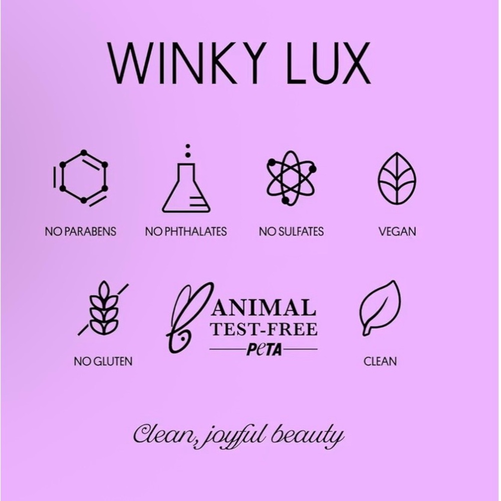 NWT WINKY LUX Confetti Limited Edition Color Changing pH Balanced Lip Balm - Picture 9 of 9